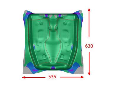 鈴木汽車車身軟模件成型CAE分析
